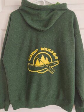 Camp Wasaga Zip Up Hoodie Sweater